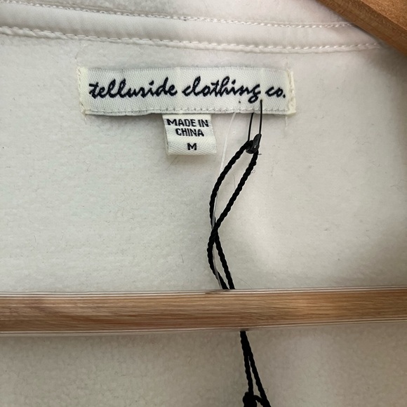 Telluride Women's Snow Queen White Quilted  Casual Gorpcore Vest Size Med - Picture 4 of 5